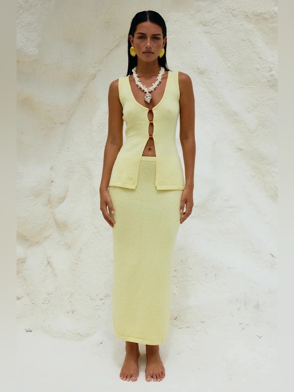 NADINA TOP - LEMON - Picture 5 of 5